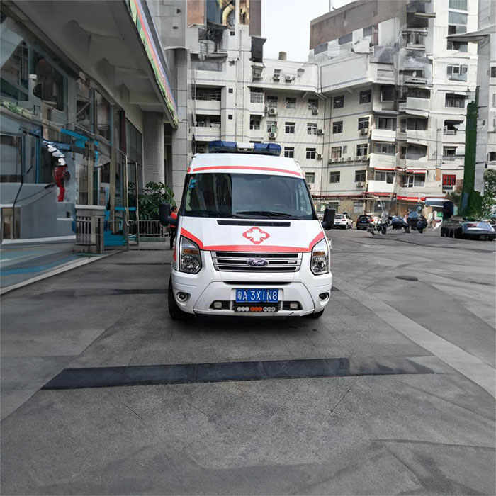 广元病重转院救护车出租案例